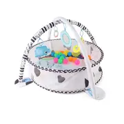 Saltea educationala 2in1, TinyMini, Piscina cu Mingi