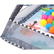 Saltea educationala 2in1, TinyMini, Tarc cu Mingi