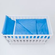 Set lenjerie 6 piese pentru patut, Blue