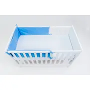 Set lenjerie 6 piese pentru patut, Blue