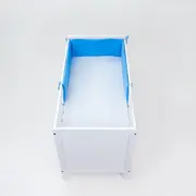 Set lenjerie 6 piese pentru patut, Blue