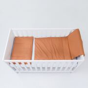 Set lenjerie 6 piese pentru patut, Brown