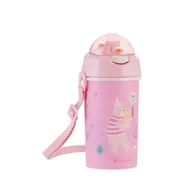 Cana cu pai si curea 450 ml Music Fest Pink, Kikka Boo