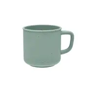 Canuta din silicon cu maner, pentru baut independent. Platinum Sage Green