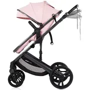 Carucior Chipolino Amore 3 in 1 powder pink HUBST-KKAM02606PP