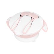 Castron cu ventuza multifunctional 4in1, Pink