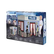 Cort de joaca pentru copii Hauck Playmobil Police Station