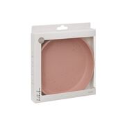 Farfurie pentru bebelusi din silicon alimentar 400ml, Platinum Sage Blush