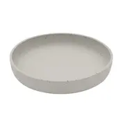 Farfurie pentru bebelusi din silicon alimentar 400ml, Platinum Sand