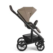 Joie - carucior pentru copii multifunctional 3 in 1 chrome 2 cashew (carucior chrome 2 cashew + landou chrome cashew + scoica i-snug cashew) bbbt1201jacsw000