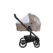 Joie - carucior pentru copii multifunctional 3 in 1 chrome 2 cashew (carucior chrome 2 cashew + landou chrome cashew + scoica i-snug cashew) bbbt1201jacsw000