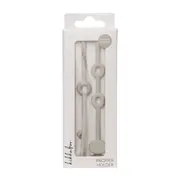 Lantisor multifunctional din silicon pentru suzete si jucarii, Platinum Sand