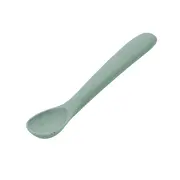 Lingurita din silicon pentru primele mese ale bebelusului, Platinum Sage Green