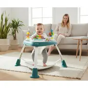 Milly Mally Jumper & Centru de Activitati 360&deg;, Functie Saritor, Inaltime Reglabila, Bounzee Green