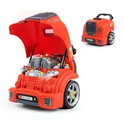 N-GINE &ndash; motor auto demontabil, jucarie educativa STEM (3+), Milly Mally, Red