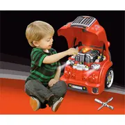 N-GINE &ndash; motor auto demontabil, jucarie educativa STEM (3+), Milly Mally, Red