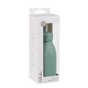Pahar din silicon cu pai pentru baut independent, 200 ml, Platinum Sage Green
