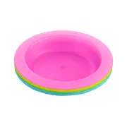 Set 4 farfurii 400 ml, Rainbow, Kikka Boo