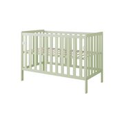 Patut Din Lemn Bambi Menta 120a 60 Cm Laterala Culisanta    Roti Cu Blocare    Protectie Silicon Pentru Dentitie    En 716-1 Pjbbambi120_m