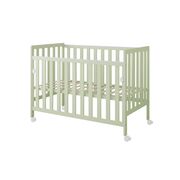 Patut Din Lemn Bambi Menta 120a 60 Cm Laterala Culisanta    Roti Cu Blocare    Protectie Silicon Pentru Dentitie    En 716-1 Pjbbambi120_m