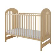 Patut Din Lemn Pentru Copii Tymon Natur 120a 60 Cm Somiera Reglabila    3 Bare Laterale Detasabile    Design Modern    0,  4 Ani Pjbtymon_n