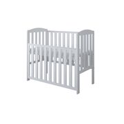 Patut Din Lemn Tobi Alb 100a 50 Cm Laterala Culisanta    Roti Cu Blocare    Protectie Silicon Pentru Dentitie    En 716-1 Pjbtobi_w