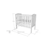 Patut Din Lemn Tobi Alb 100a 50 Cm Laterala Culisanta    Roti Cu Blocare    Protectie Silicon Pentru Dentitie    En 716-1 Pjbtobi_w