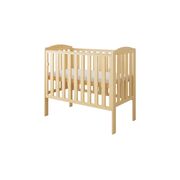 Patut Din Lemn Tobi Natural 100a 50 Cm Laterala Culisanta    Roti Cu Blocare    Protectie Silicon Pentru Dentitie    En 716-1 Pjbtobi_n