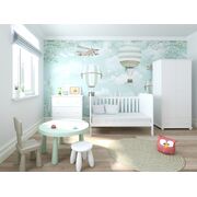 Patut Evolutiv 140x70 Cm Isabel 3in1 ,   Pat Bebe + Junior + Pat Prescolar, Somiera Reglabila + Trepte Detasabile Pjbisabel140_w