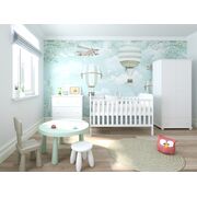 Patut Evolutiv 140x70 Cm Isabel 3in1 ,   Pat Bebe + Junior + Pat Prescolar, Somiera Reglabila + Trepte Detasabile Pjbisabel140_w