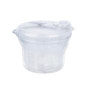 Recipient compartimentat pentru lapte praf sau gustari, 240ml, Light Blue