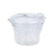 Recipient compartimentat pentru lapte praf sau gustari, 240ml, Light Blue