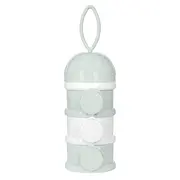 Recipient pentru lapte praf cu 3 compartimente, Mint