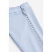 Set nou nascut baiat 5 piese albastru bumbac king bluza pantaloni caciulita trpb0199