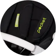 Carucior sport Chipolino Pocket noir HUBLKPC02501NO