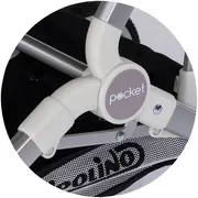 Carucior sport Chipolino Pocket noir HUBLKPC02501NO