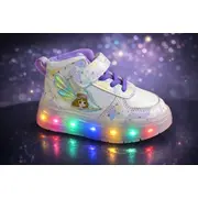 Ghete copii cu luminite led multicolore model printesa ad2026-2