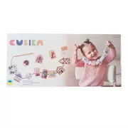 Jucarie Din Lemn, Cubika, “Joc de Indemanare Personaje de Poveste” - Pastel