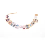 Jucarie Din Lemn, Cubika, “Joc de Indemanare Personaje de Poveste” - Pastel