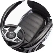 Masinuta de impins Chipolino Mercedes Benz C-Class cu maner black HUBROCMB02503BK