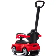 Masinuta de impins Chipolino Mercedes Benz C-Class cu maner red HUBROCMB02502RE