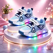 Adidasi cu luminite panda new style adt-19