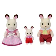 Figurine sylvanian families-familia iepurasilor chocolate trio sf5768