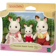 Figurine sylvanian families-familia iepurasilor chocolate trio sf5768