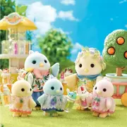 Figurine sylvanian families-familia pasarilor cu portocale sf5860
