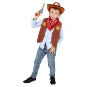 Set vesta & accesorii - cowboy