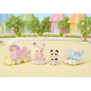 Sylvanian families-set parc distractie avion si trenulet sf5819