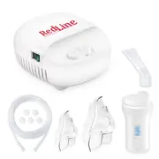 Aparat aerosoli RedLine NB-230C, masca copii si adulti, particule 3 microni, nebulizator inhalator cu compresor BITredlinenb230c