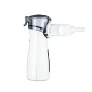 Aparat aerosoli cu tehnologie mesh Vitammy eMESH, afisaj digital, cronometru timp inhalare, functie de autocuratare, incarcare USB-C, masca pentru copii si adulti, mustiuc, saculet pentru transport BITVitammyeMESH