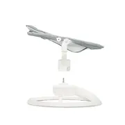 Balansoar electric pentru bebelusi cu sezut rotativ 360 grade , Momi Pearl - Grey KRTBULE00040